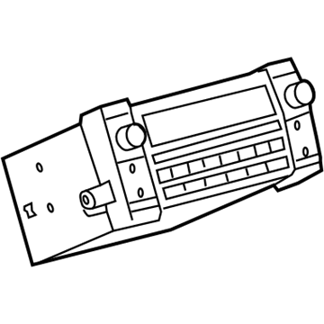 Pontiac 19184448 Radio