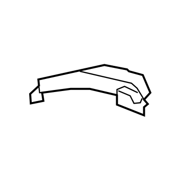 GM 15822922 Insert, Rear Bumper Step Pad