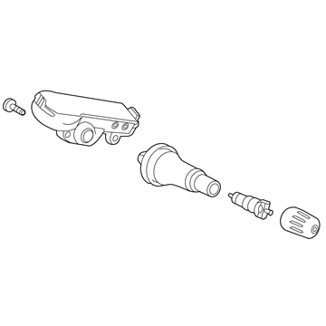 Cadillac 13540601 TPMS Sensor