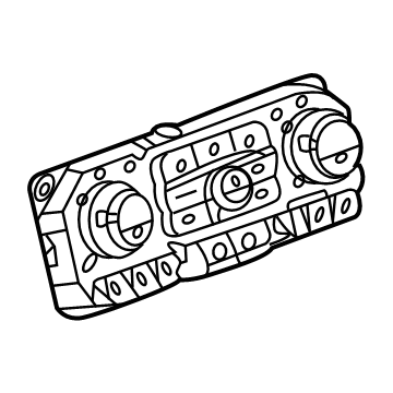 GM 84857829 Control Assembly, Htr & A/C User Interface