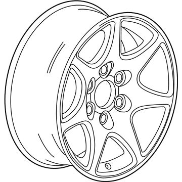 GMC 84947816 Spare Wheel