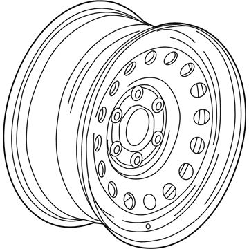 GMC 84440192 Spare Wheel