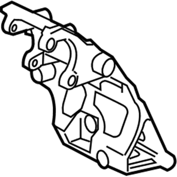 GM 12576066 Bracket Assembly, A/C Compressor & P/S Pump