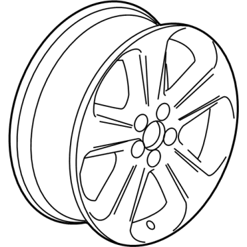 Buick 42481743 Wheel, Alloy