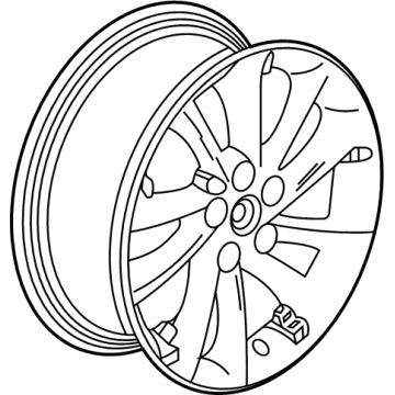 Buick 42506148 Wheel, Alloy