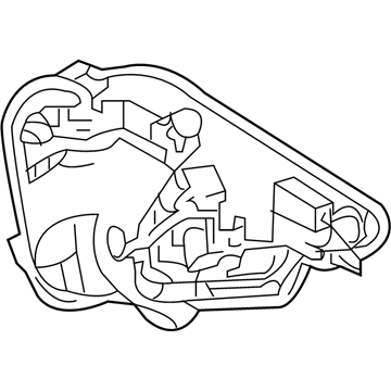 Saturn 93183057 Socket Panel