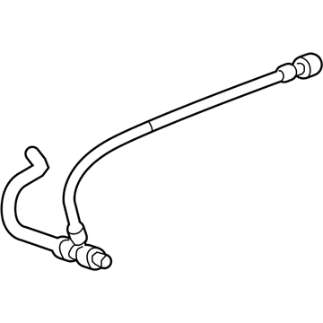 GM 25806518 Radiator SURGE TANK Outlet Hose