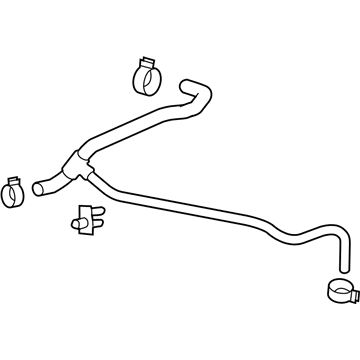 2012 Chevy Silverado 3500 HD Cooling Hose - 19257726