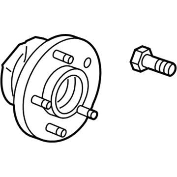 GMC 13546785 Hub & Bearing