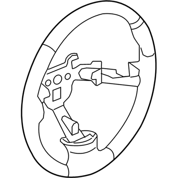 Saturn 25908454 Steering Wheel