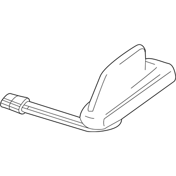 GM 84346803 Antenna Assembly, High Freq Eccn=5A991 *Champagne Sit