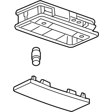 GM 95939839 Lamp Assembly, Reading *Neutral