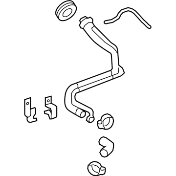 2016 Chevy Caprice Fuel Filler Hose - 92257469