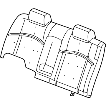 Buick 88991690 Seat Back Pad