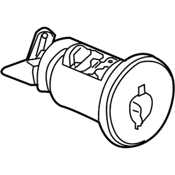 Buick 15822414 Lock Cylinder