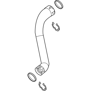 Cadillac 84009657 Air Outlet Tube