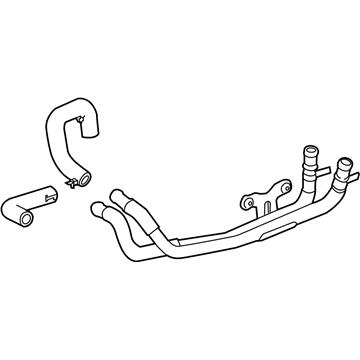 GM 20893302 Pipe Assembly, Heater Inlet & Outlet