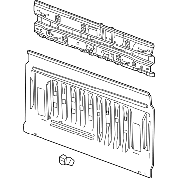 Chevy 23171212 Back Panel