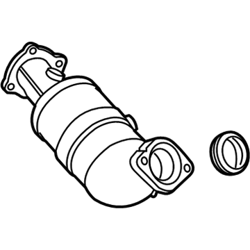 Cadillac 12671758 Converter & Pipe