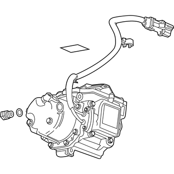 2016 Cadillac ELR A/C Compressor - 23337655