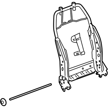 Cadillac 25807067 Frame Assembly