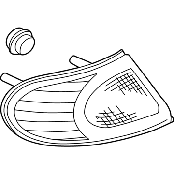 GM 15228560 Lamp Assembly, Tail