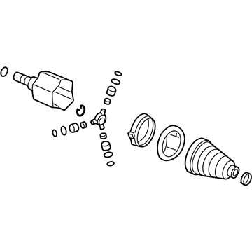 Saturn 22724176 Outer CV Joint