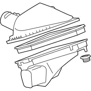 Cadillac 20907385 Air Cleaner Assembly