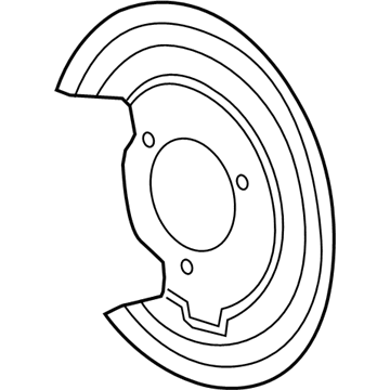 2018 Buick Regal Sportback Brake Backing Plate - 84145653