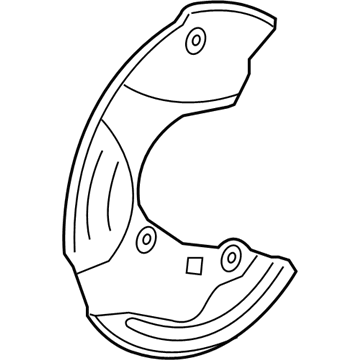 Chevy 20944531 Splash Shield