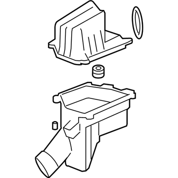 Saturn Vue Air Filter Box - 19167580