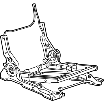 Cadillac 23465423 Seat Frame