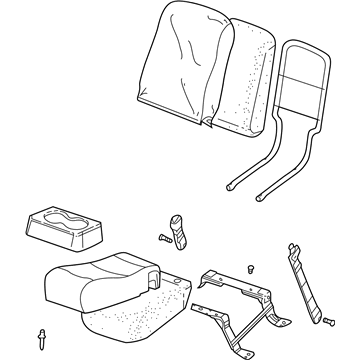 GMC 88942342 Seat Assembly