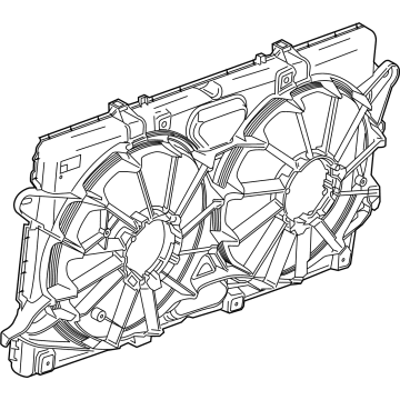 Chevy 84120130 Fan Shroud