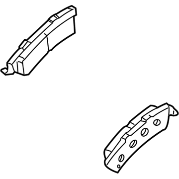 GM 18045936 Pad Kit,Rear Disc Brake