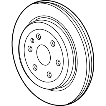 Cadillac 13592624 Rotor