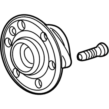 Cadillac 13552420 Hub Assembly