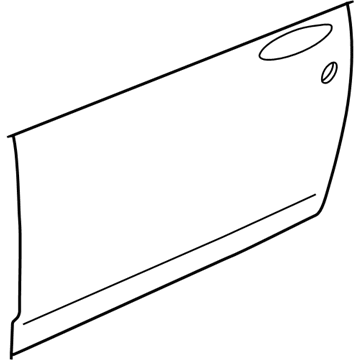 GM 25813151 Panel, Front Side Door Outer