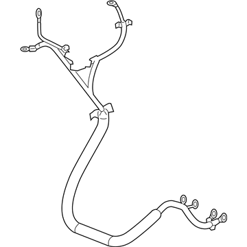 Pontiac 88987139 Negative Cable