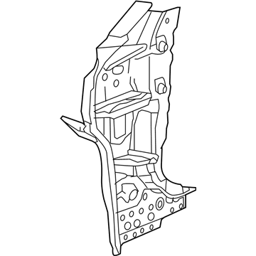 Buick 26221521 Hinge Pillar Reinforcement