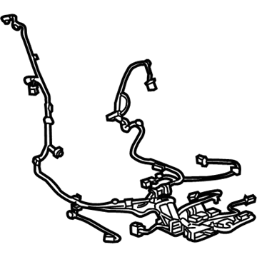 GM 84128575 Harness Assembly, Front Seat Wiring