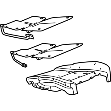 Cadillac ATS Occupant Detection Sensor - 23487265