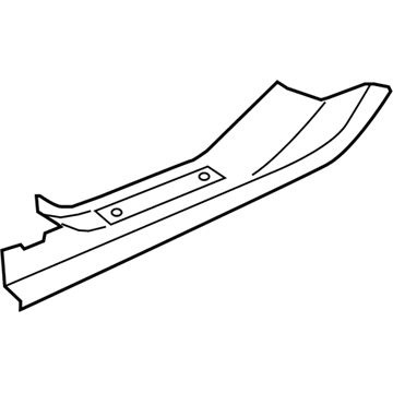 Chevy 92268191 Rear Sill Plate