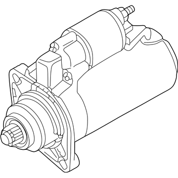 Pontiac Vibe Starter - 88969483