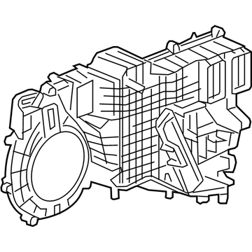 GM 84406076 CASE ASM-HTR & A/C EVPR