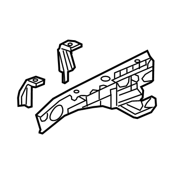 GM 84377308 Rail Assembly, F/Cmpt Upr Si