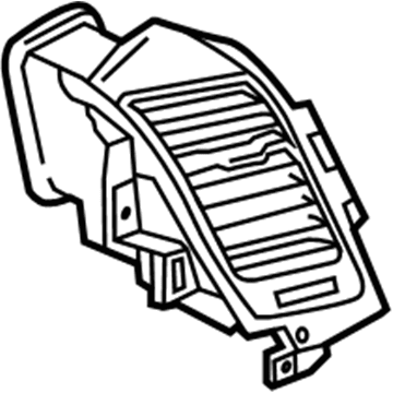 GM 23464302 Outlet Assembly, Instrument Panel Center Air