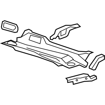 Saturn 25904136 Plenum Panel