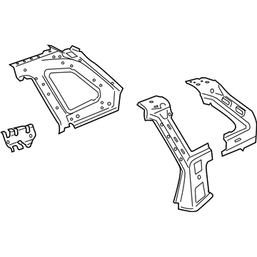 GM 25990044 Panel,Quarter Inner Rear