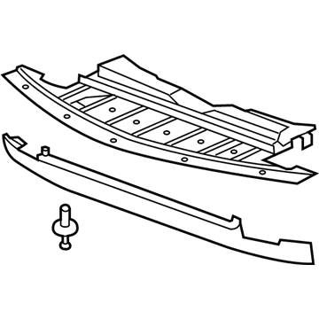 Pontiac 25995433 Splash Shield